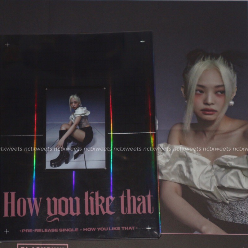 album blackpink HYLT [poster + postcard]