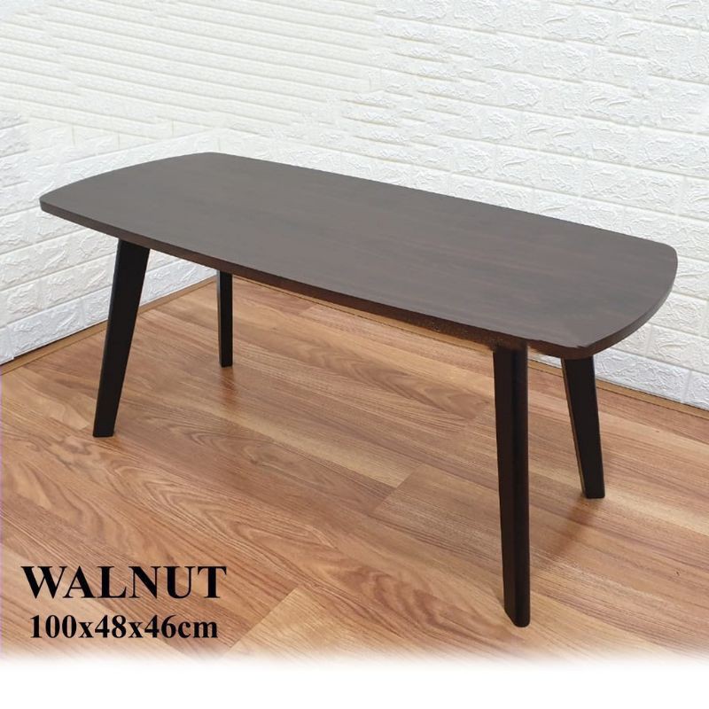 Meja Tamu Minimalis Meja Coffee Table - Walnut