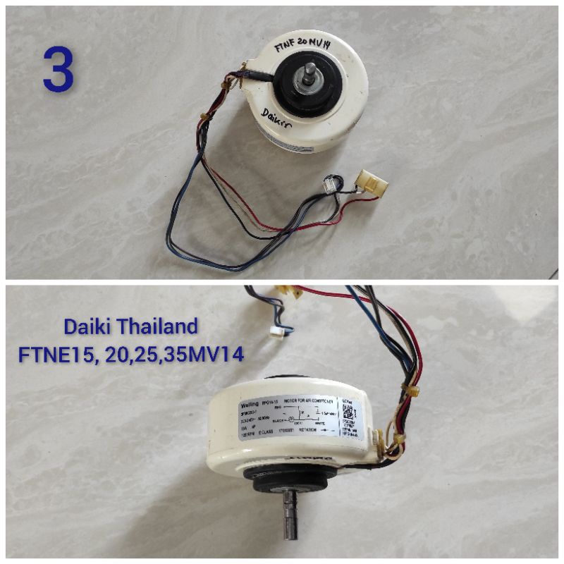 motor fan indoor ac Daikin, samsung, Mitsubishi