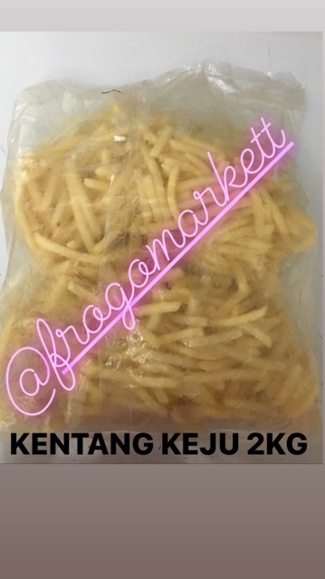 Kentang Goreng Keju 2kg