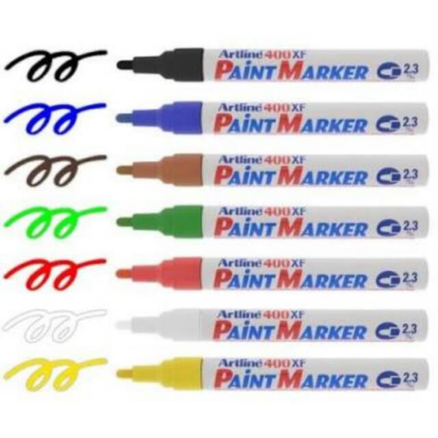 

Artline 400XF(2.3mm)/440XF(1.2mm)/444XF(0.8mm) Paint Marker