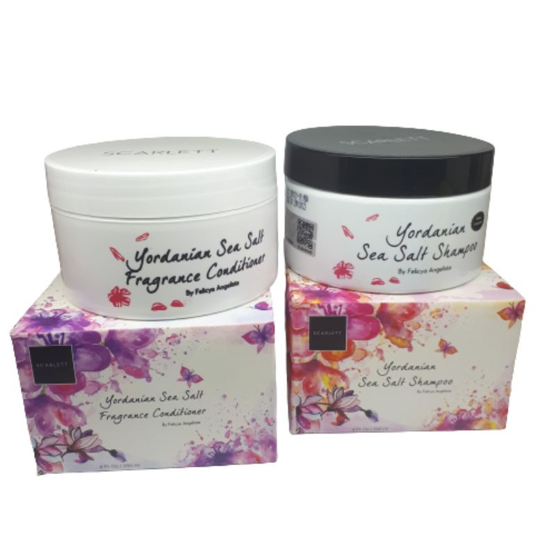 [COD] SCARLETT 2in1 Shampoo + Conditioner AMPUH Merawat Rambut Rontok &amp; Patah - 100% ORIGINAL BPOM