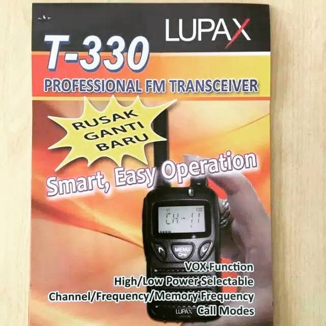 Lupax T 330; VHF