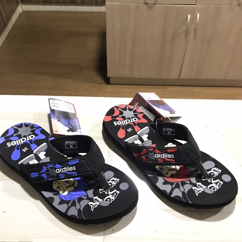 Ardiles Kids - Sandal Anak Japit Cowok Merah dan Biru