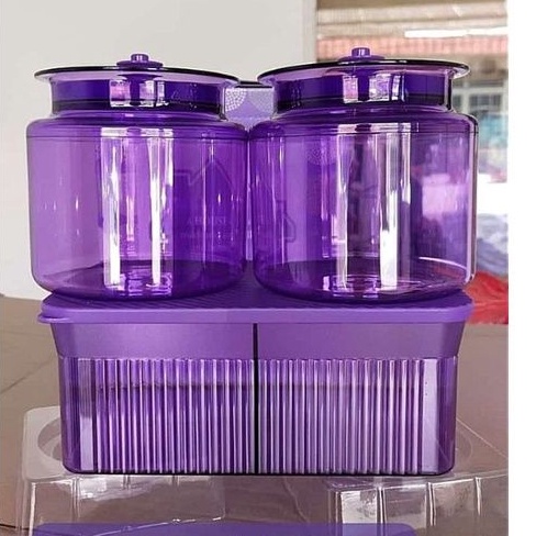 Counterpart (1pcs)/Counterpart ungu/Counterpart 900ml/snack it/snack it ungu/snack it Tupperware/top