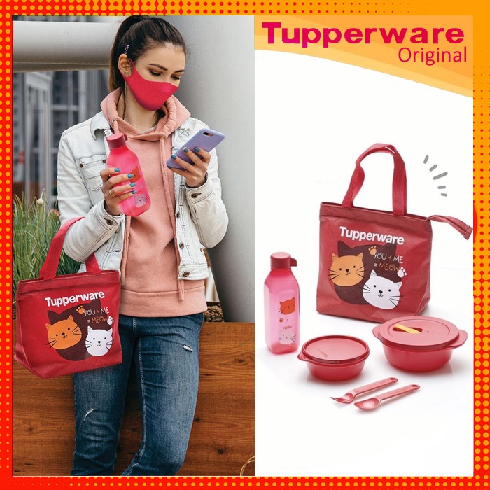 Tupperware Simply Lunch Set Limited Release Wadah Bekal