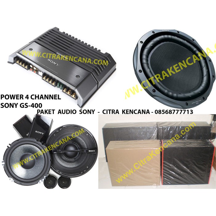 PAKET AUDIO SONY