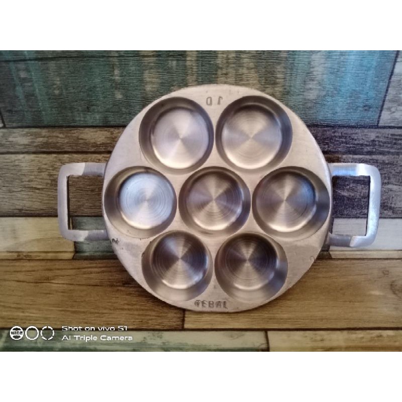 TUANGAN ROTI PISANG 7 lubang