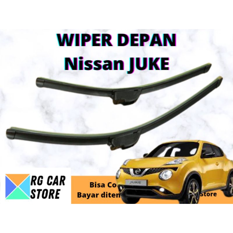 WIPER NISSAN JUKE FRAMELESS ISI 2PCS DIJAMIN PNP TINGGAL PASANG BERKUALITAS