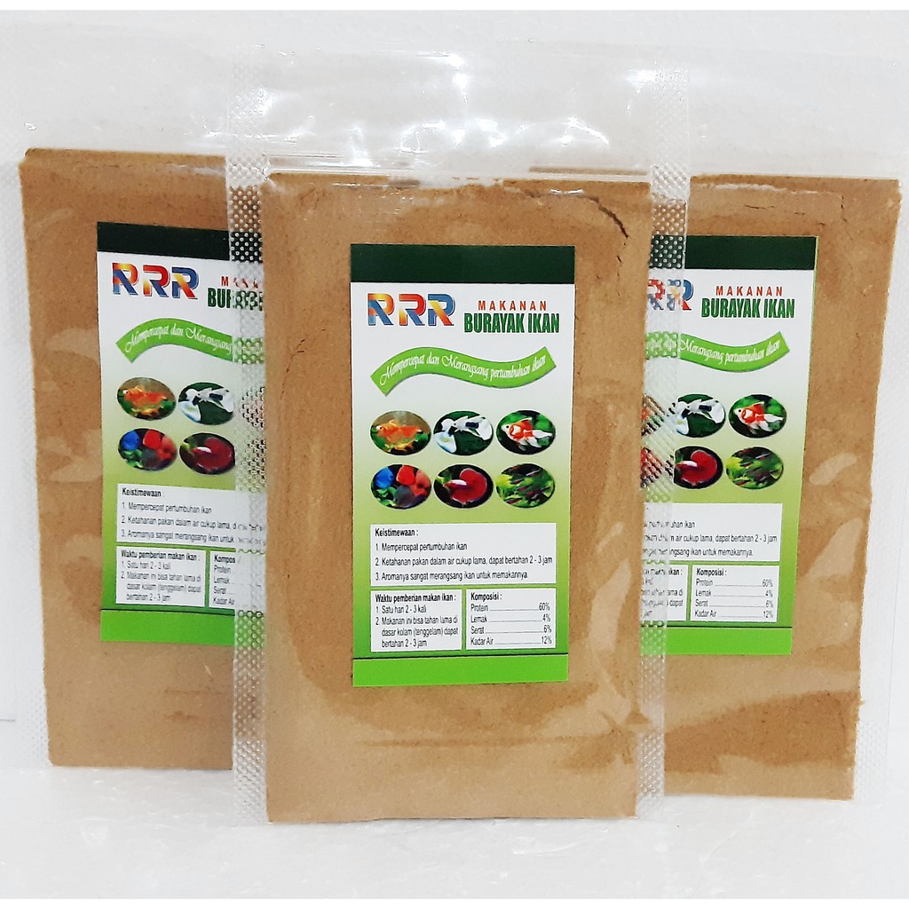 Makanan Burayak Ikan Pelet Anak Ikan Cupang
