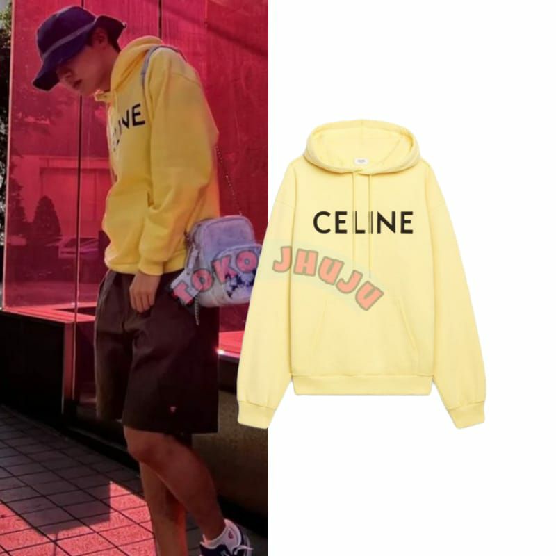 Jaket Hoodie Jumper BTS Jhope style CEELLIINNE sablon depan