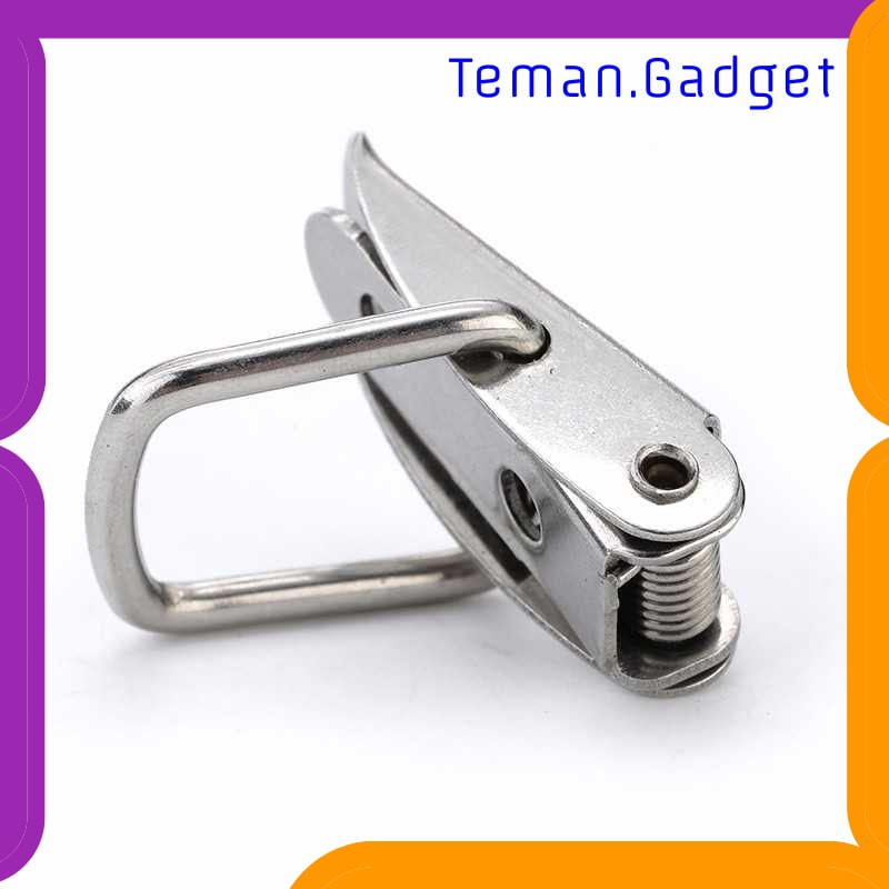 TG-DE117 Kancing Kunci Spring Loaded Toggle Latch Catch Hasp - KAK-J107