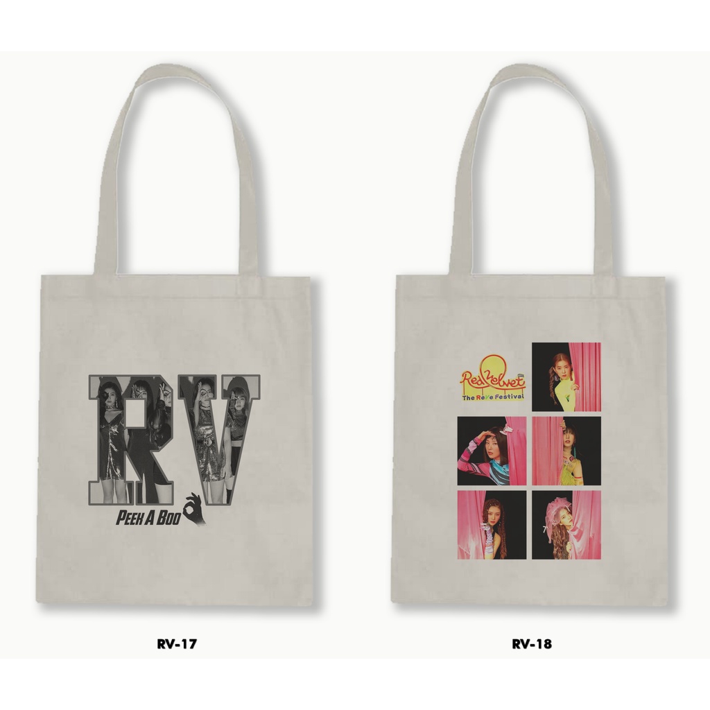 TOTE BAG BLACU - RED VELVET 1