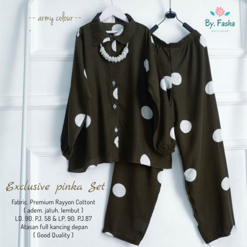 EXCLUSIVE PINKA SET BY FASHA