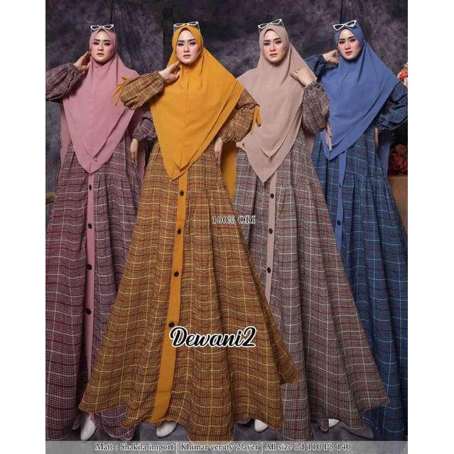 PGG DEWANI SYARI / BELVINA SYARI /MARWAH 3 SYARI PLISKET / PLISKET 12 SYARI