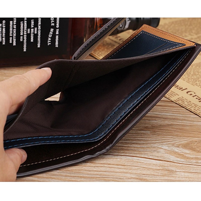 FUERDANNI DL017 Dompet Pria Kulit Dompet Cowok Dompet Tipis Slim Import Dompet Kulit Pria Laki laki