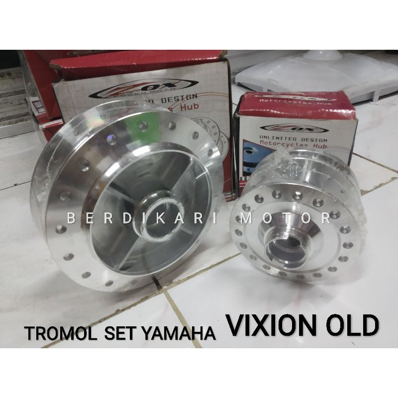 TROMOL SET CHROME VIXION OLD VIXION NEW MERK ZOX