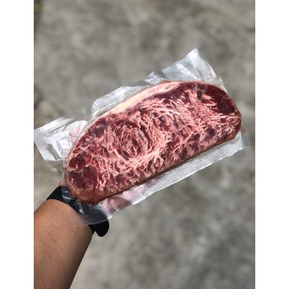 

( BISA COD ) DAGING SAPI / STRIPLOIN AUSTRALIA WAGYU MELTIQUE STEAK (200 GRAM) GRATIS ONGKIR [Kode