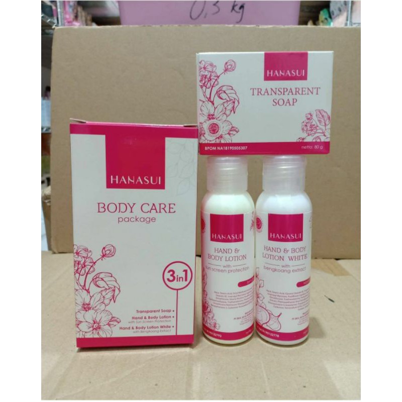 hanasui body lotion