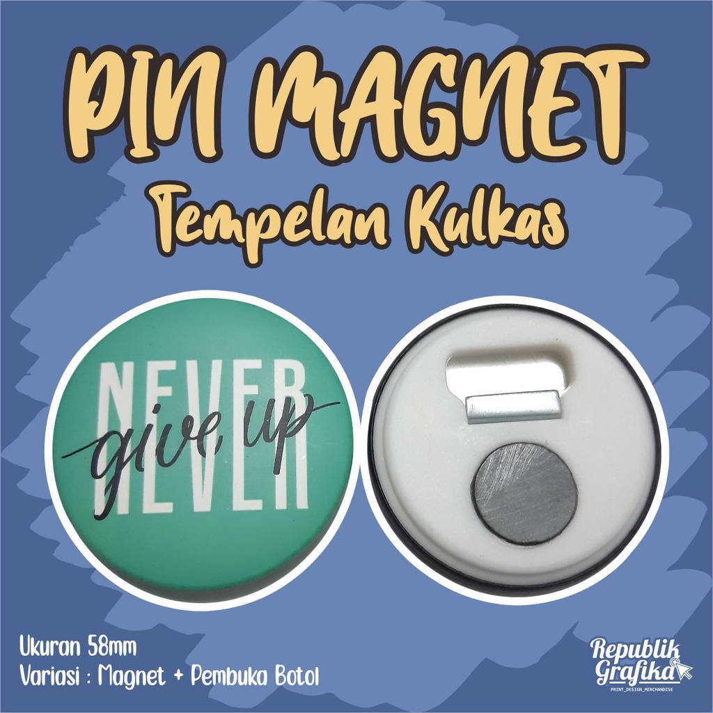 PIN MAGNET TEMPELAN KULKAS SOUVENIR MURAH