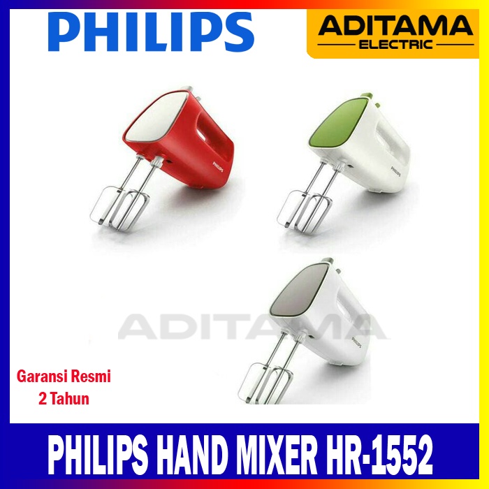 PHILIPS HAND MIXER HR1552 HR 1552/ HAND MIXER PHILIPS HR 1552 PROMO
