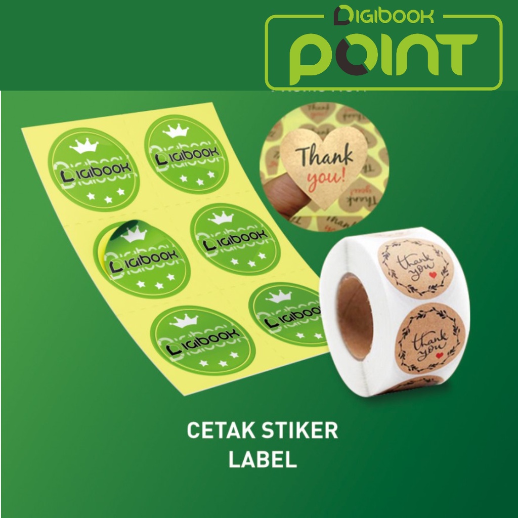 

Stiker Label Makanan Custom Bahan Chromo Print & cut - Ready Template
