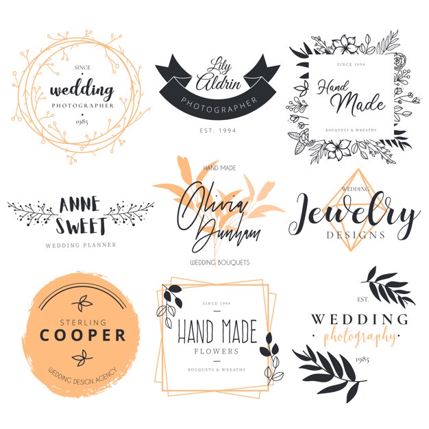 Paket Desain Logo Wedding Vektor Terkini Siap Pakai Usaha Percetakan Multimedia Termurah Terlaris NP51