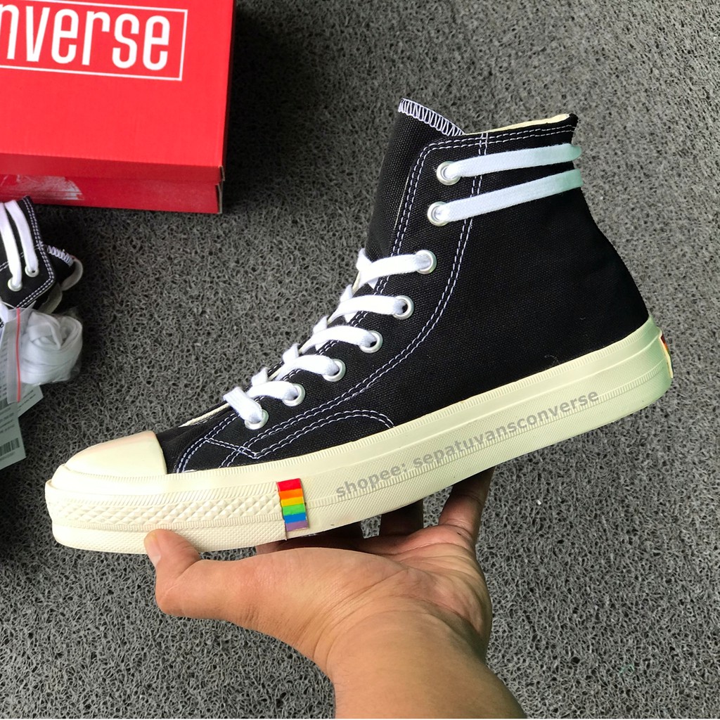 Sepatu Converse 70S All Star High Rainbow Pria Wanita Premium