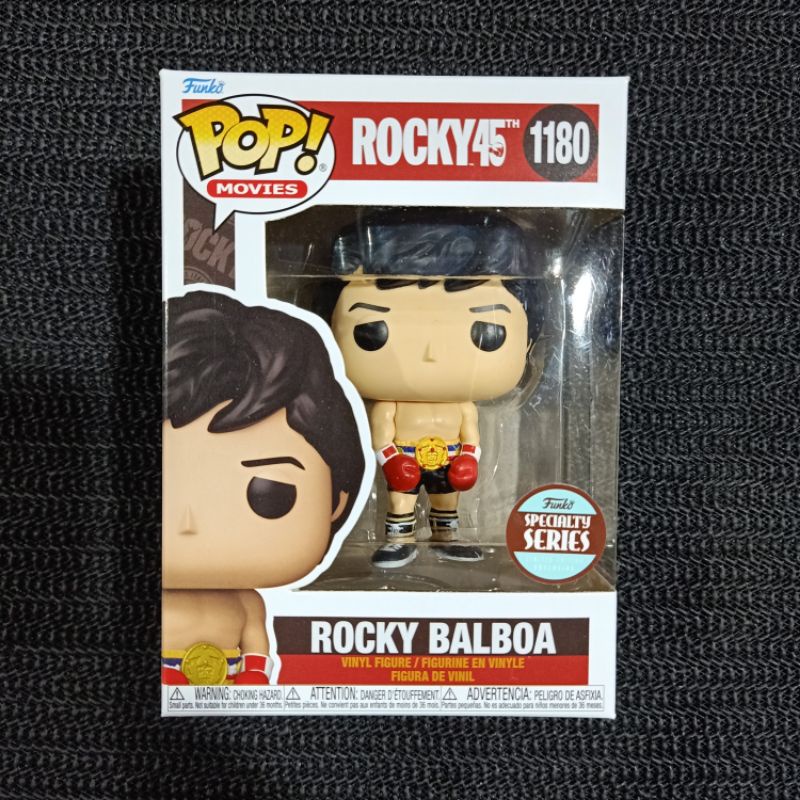Funko Pop ROCKY 45TH : ROCKY BALBOA With Gold Belt #1180 (Specialty Series)