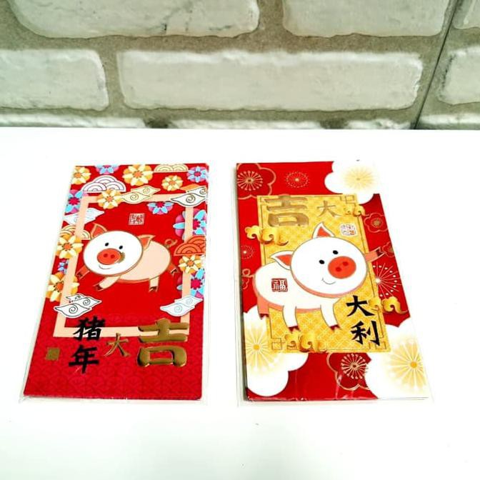 

14.84Ftgrdujh- 2840 Angpao Imlek Tahun Baru Babi Dekorasi Imlel Ampao Grosir Murah -Toko-Boneka.