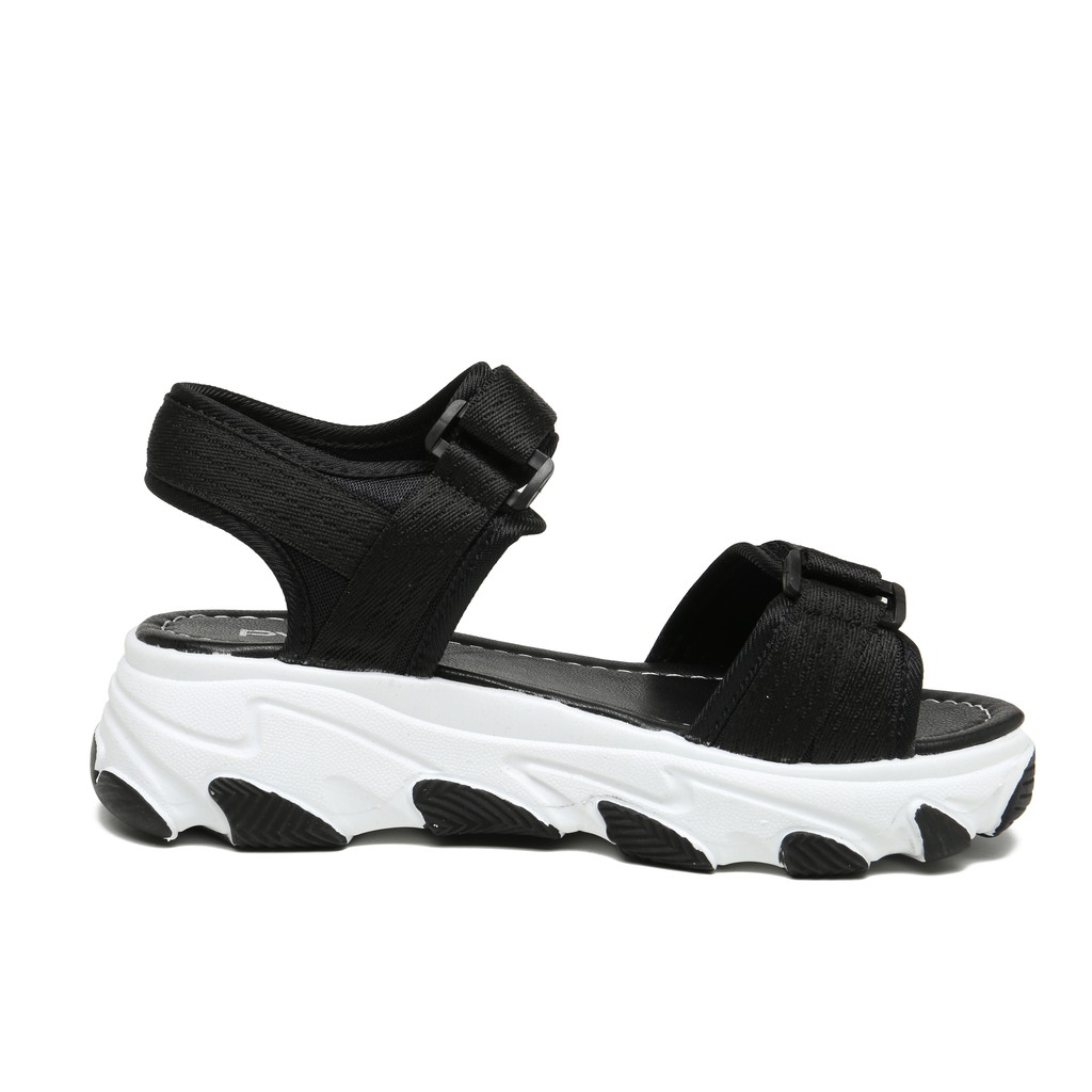 PVN Micha Sandal Tali Wanita Black Lilac 241-4