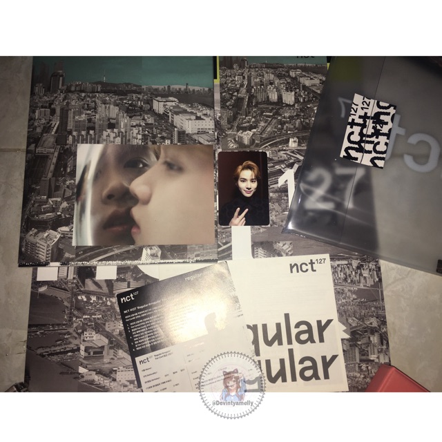 [IRREGULAR VER] NCT127 ALBUM - REGULAR IRREGULAR JUNGWOO TAEYONG MARK HAECHAN