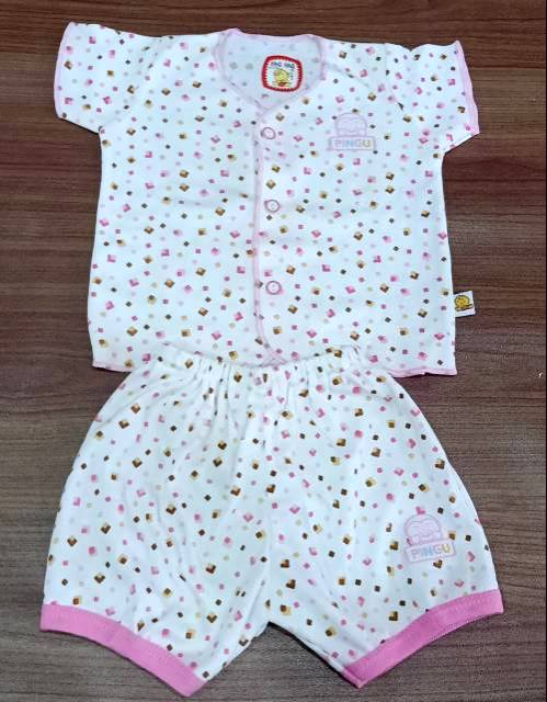 1 PCS baju bayi new born KATUN 0 - 12M / Perlengkapan bayi /atasan bayi/ setelan bayi kutung pendek