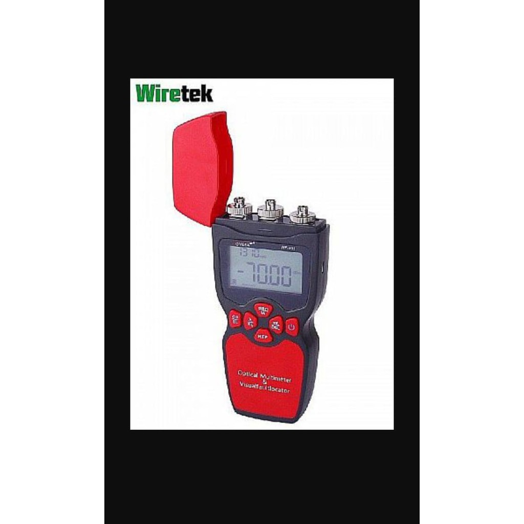 OPTICAL FIBER MULTIMETER TESTER 3 IN 1 NF-911