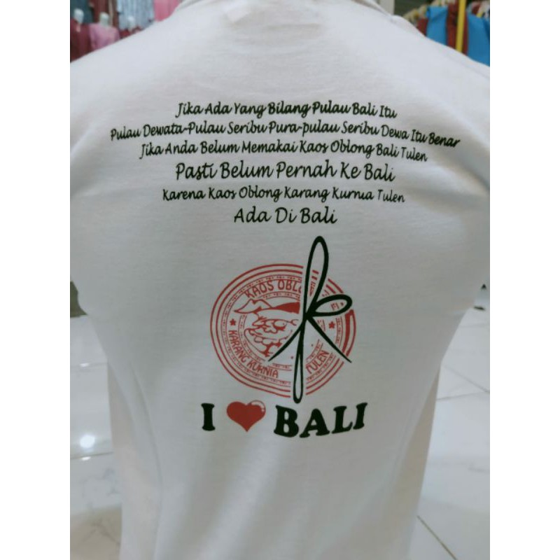 Kaos santai bali dewasa kaos pantai lengan pendek