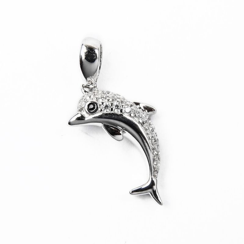 TERLARIS NO.1 | KALUNG WANITA FASHION CANTIK SILVER DENGAN LIONTIN DIAMOND banyak variasi