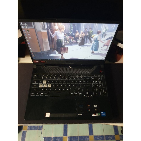 Asus TUF DASH F15 FX506HC core i5 RTX 3050