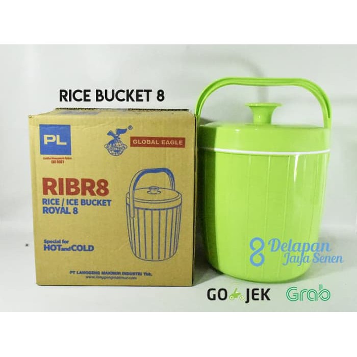 "Termos Nasi 8 Liter | Termos Es Global Eagle 8 Liter (GOJEK/ GRAB)"