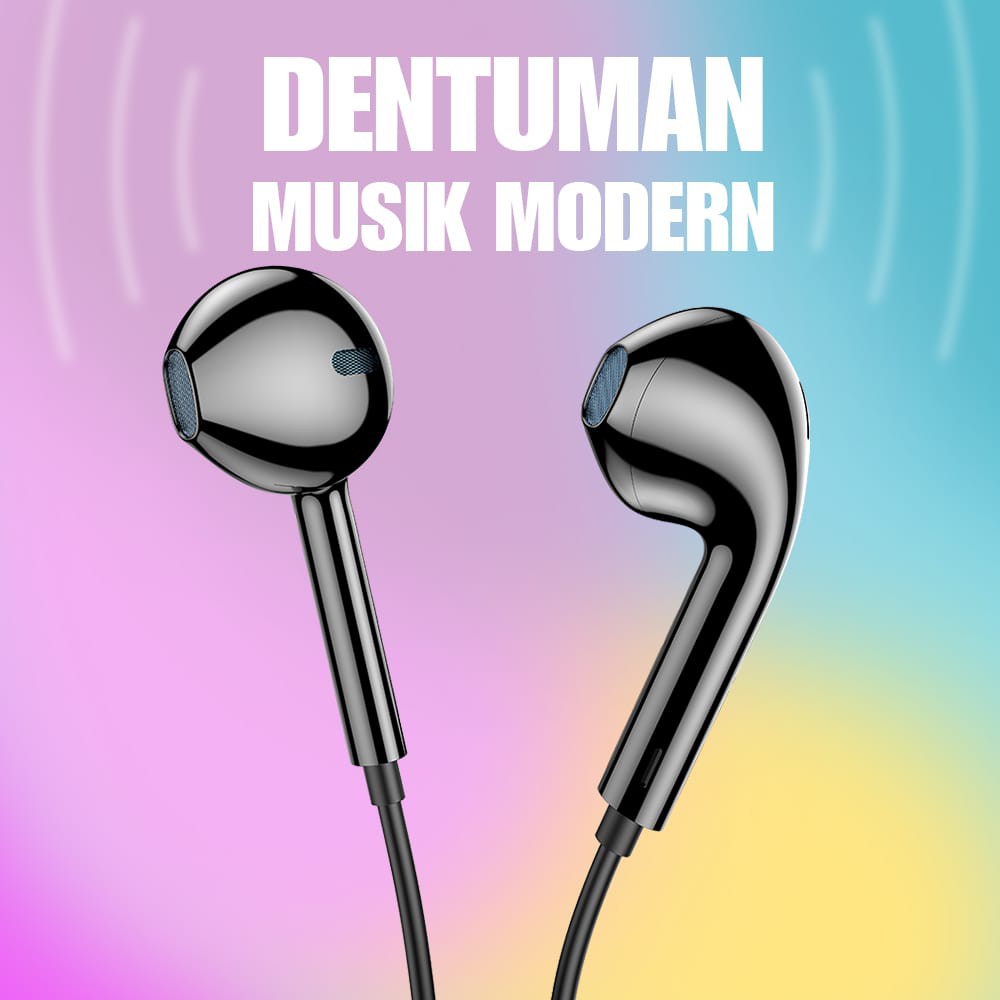 Handsfree / Earphone MOFIT MF3  Extra Bass Original