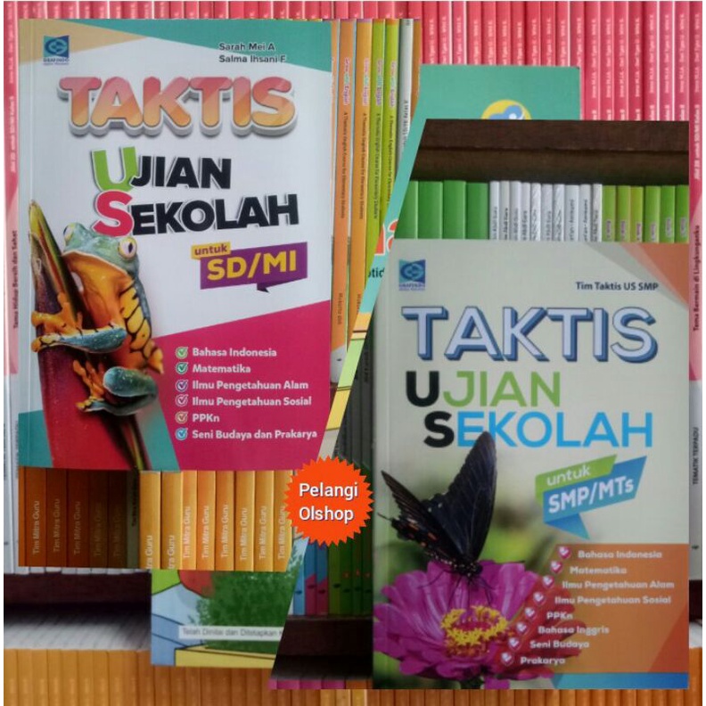 BUKU TAKTIS UJIAN SEKOLAH SD/MI DAN SMP/MTS GRAFINDO