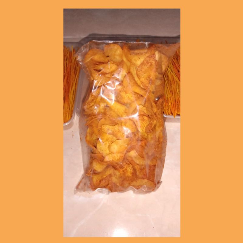 

KERIPIK SINGKONG PEDAS LIWAR DAUN JERUK