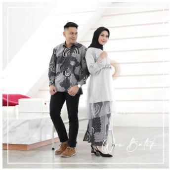 [REAL PIC / BUSUI] BATIK COUPLE MIRALA sarimbit batik brokat kebaya modern brukat kondangan