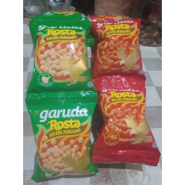 

garuda rosta kacang panggang renceng & pedass