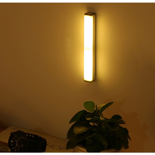 Lampu Baca Tempel Magnetic LED Sensor Gerak Lampu Dinding Lemari Kamar-4