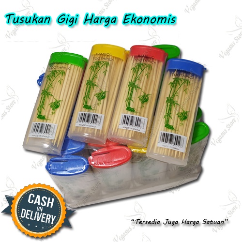 1 Kotak Tusukan Gigi serbaguna harga ekonomis-Vegasus Store (COD)