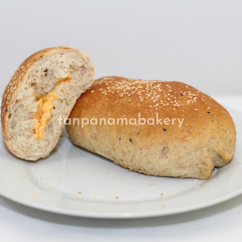 

Whole Wheat Cream cheese, roti gandum