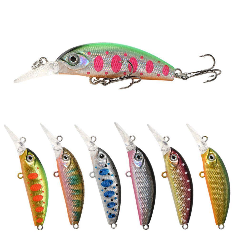 Suyo Umpan Ikan Kecil Tenggelam Outdoor Crankbaits Tackle Minnow Lures