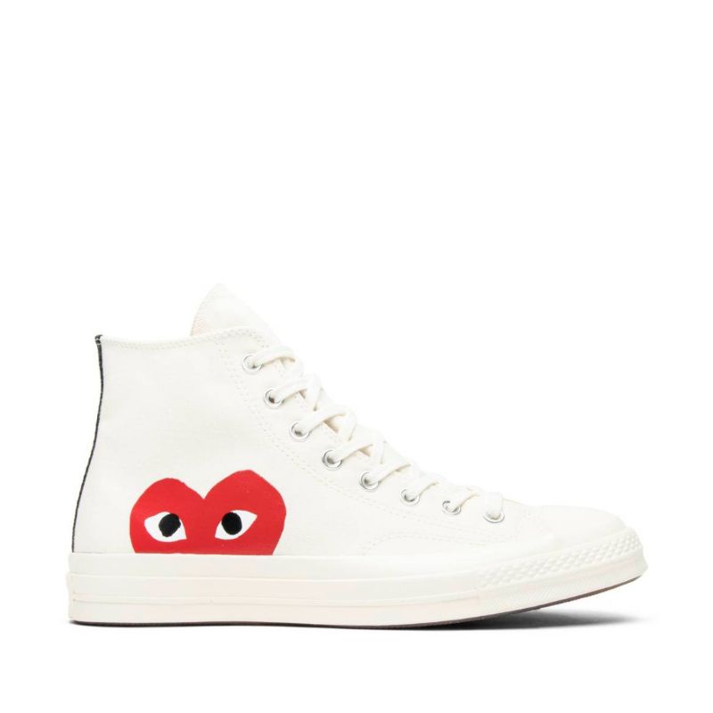 Converse CDG Play White Hight 100% Original