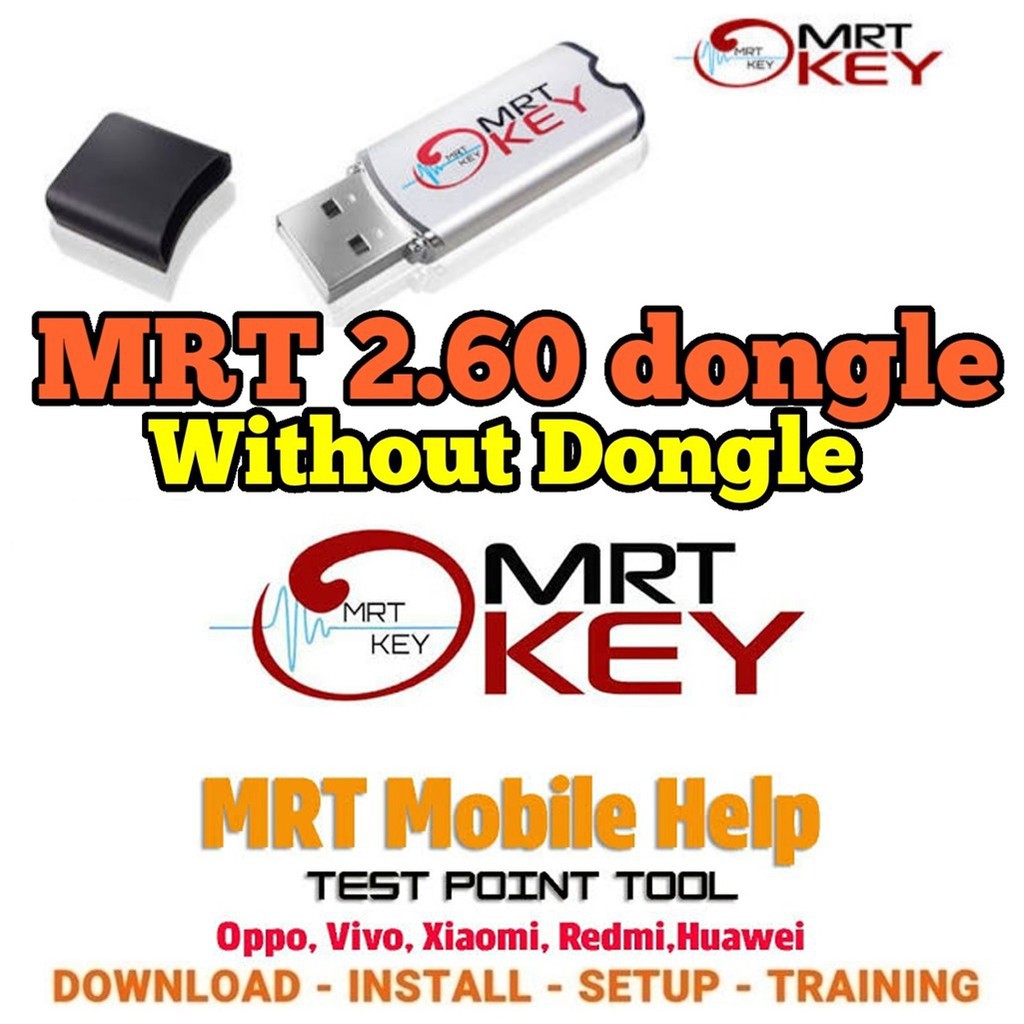 MRT Dongle Key Original 2.60 Without Dongle Working