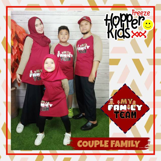 Family Couple hopperkids MY FAMILY TEAM